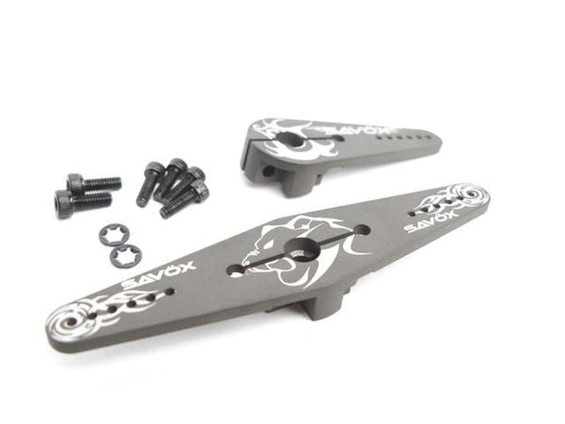 Aluminum Standard Size Servo Horn Set, 25 Tooth