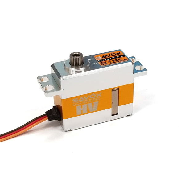 Savox Mini Hi Torque, High Voltage Digital Servo .095 sec / 277oz