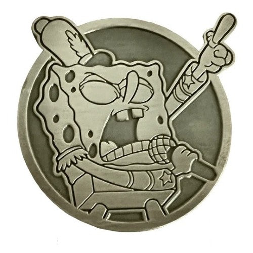 Zen Monkey:  Limited Edition Emblem: Sweet Victory - SpongeBob SquarePants Enamel Pin