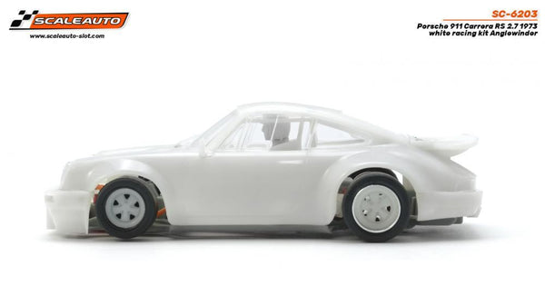 PowerHobby Scaleauto 1973 Porsche 911 Carrera RS 2.7 White Kit 1/32 Slot Car SC-6203