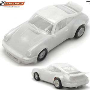 PowerHobby Scaleauto 1973 Porsche 911 Carrera RS 2.7 White Kit 1/32 Slot Car SC-6203