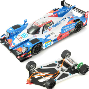 PowerHobby Scaleauto Oreca 07 LMP Vaillante Wec 2017 1/24 Slot Car SC-7117HS HS Chassis