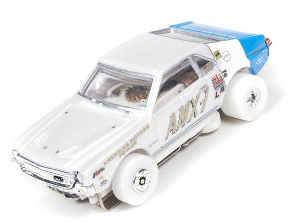 Autoworld iWheels ThunderJet R16 1969 AMC AMX-1 Super Stock HO Slot SC309 Tjet AW