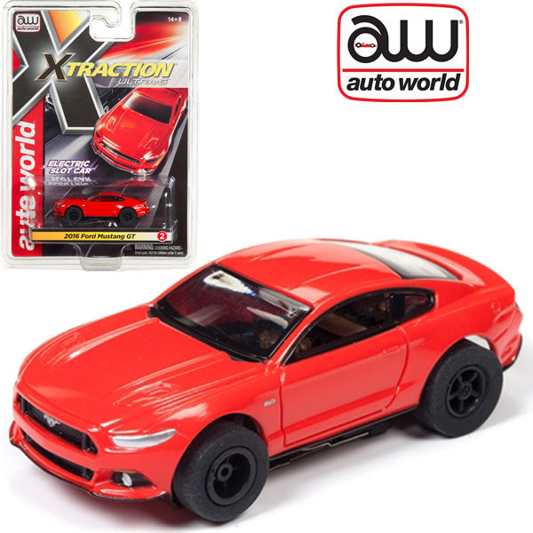 Auto World 2016 Ford Mustang GT Xtraction AFX HO Scale slot Car SC331