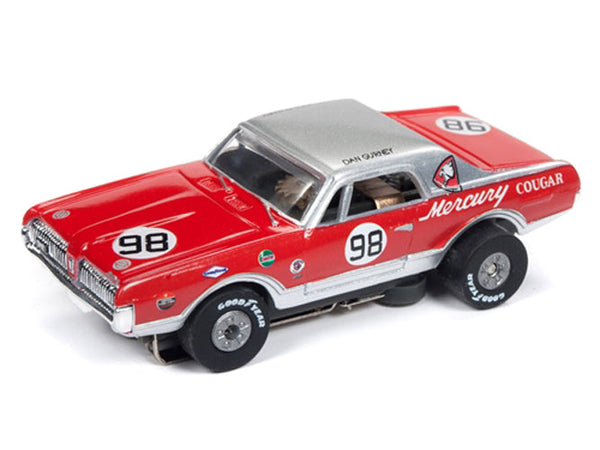 Auto World Mercury Cougar Dan Gurney Thunderjet AFX Ho Slot Car SC338