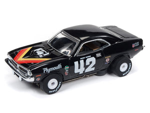 Auto World Plymouth Cuda Dan Gurney Thunderjet AFX Ho Slot Car SC338