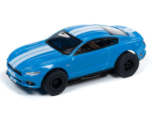 PowerHobby Auto World 2016 Ford Mustang GT Blue Xtraction R26 HO Slot Car SC341 for AFX