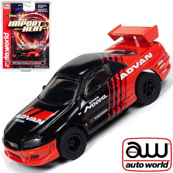 Auto World Xtraction R28 1999 Nissan Skyline AFX HO Scale Slot Car