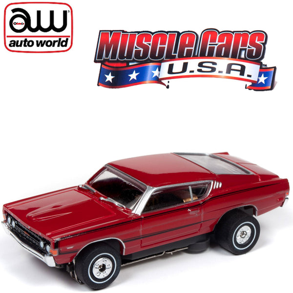 Auto World 1968 Ford Torino GT Thunderjet HO Slot Car SC349 fits AFX