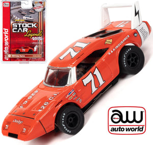 Auto World Xtraction R31 1969 Dodge Daytona Bobby Isaac HO Slot Car SC355