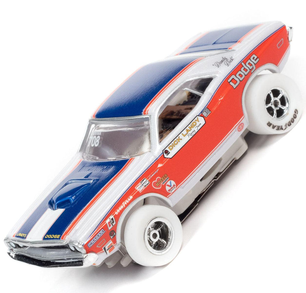 PowerHobby Auto World iWheels Dick Landy Dodge Challenger HO Slot Car SC361 for AFX