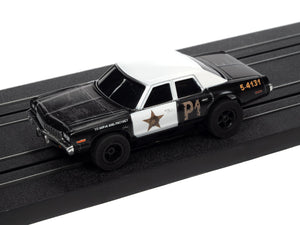 Auto World Blues Mobile 1974 Dodge Monaco R36 HO Slot Car for AFX Xtraction