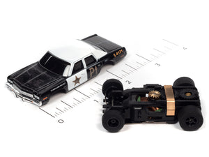Auto World Blues Mobile 1974 Dodge Monaco R36 HO Slot Car for AFX Xtraction
