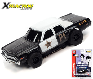 Auto World Blues Mobile 1974 Dodge Monaco R36 HO Slot Car for AFX Xtraction