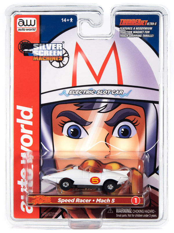 Auto World Speed Racer Mach 5 Thunderjet HO Slot Car for AFX Tjet R36