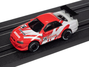 Auto World Nissan Skyline GTR Xtraction Import Heat for AFX HO Scale Slot Car SC378