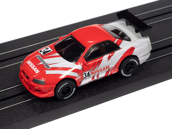 Auto World Nissan Skyline GTR Xtraction Import Heat for AFX HO Scale Slot Car SC378