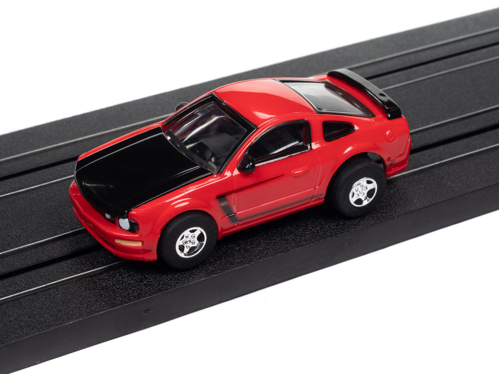 Auto World 2005 Ford Mustang GT Red HO AFX Slot Car SC383