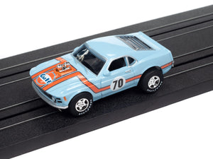 Auto World 1970 Ford Mustang Boss 302 Gulf Super III HO Slot Car AFX SC383
