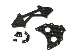 Kyosho Long WB Rear Plate Set (273mm/Carbon)