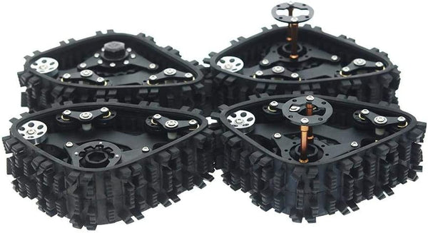 Powerhobby Tracks Wheel Sandmobile Conversion Snow Tire Axial SCX10 I II