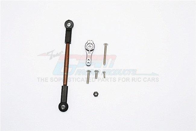 GPM SPRING STEEL ADJUSTABLE SERVO ROD AXIAL SCX10 II