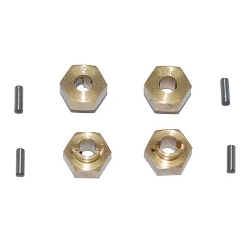 GPM SCX2410X/3.5-OC Brass Hex Adapters 3.5mm Thick SCX24 Deadbolt Jeep Wrangler