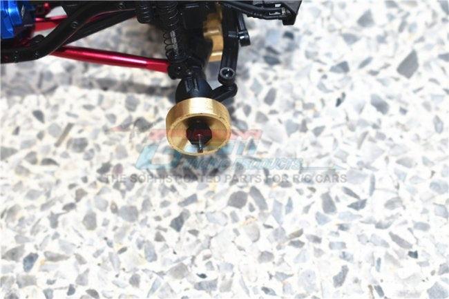 GPM STEEL #45 CVD DRIVE SHAFT BRASS WHEEL KNUCKLE AXLE AXIAL 1:24 DEADBOLT / JW