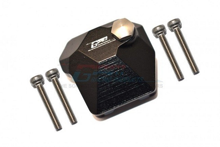 GPM AXIAL Racing SCX10 III JEEP WRANGLER Aluminum Gearbox Cover Black