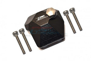 GPM AXIAL Racing SCX10 III JEEP WRANGLER Aluminum Gearbox Cover Black