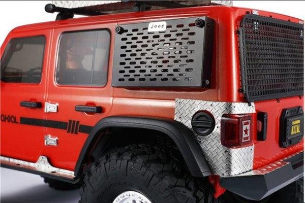 GPM RC CAR REAR SIDE WINDOW TOOL BOX AXIAL SCX10 III JEEP JL WRANGLER BLACK