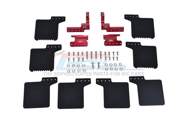 GPM MUD FLAP AXIAL 1/10 SCX10 III JEEP WRANGLER / JEEP GLADIATOR RED