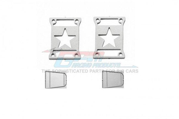 GPM RC CAR TAILLIGHT COVER TYPE A AXIAL SCX10 III JEEP JL WRANGLER SILVER