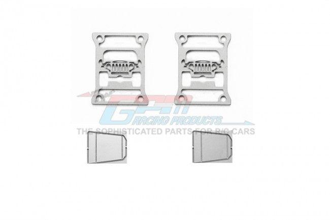 GPM RC CAR TAILLIGHT COVER TYPE B AXIAL SCX10 III JEEP JL WRANGLER SILVER