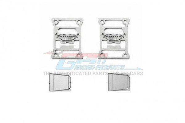 GPM RC CAR TAILLIGHT COVER TYPE B AXIAL SCX10 III JEEP JL WRANGLER SILVER