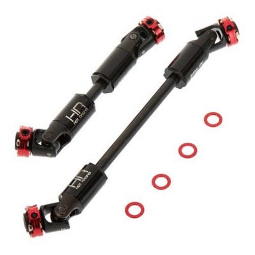 Hot Racing SCXT37A02 Heavy Duty Steel Scale Look U-Joints Shaft Axial SCX10 II