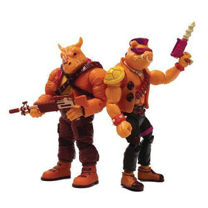 ToyShnip SDCC 2022 BST AXN Teenage Mutant Ninja Turtles Arcade Bebop and Rocksteady 5-Inch Action Figures PX — Toys & Games
