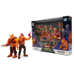 ToyShnip SDCC 2022 BST AXN Teenage Mutant Ninja Turtles Arcade Bebop and Rocksteady 5-Inch Action Figures PX — Toys & Games