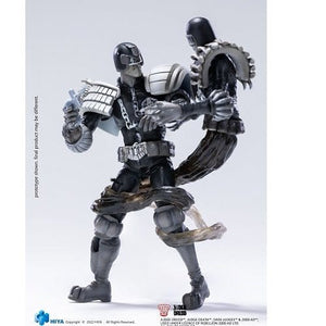 ToyShnip SDCC 2022 Judge Dredd VS Judge Death Black & White 1/18 Scale Figure 2 Pack — Action Figure