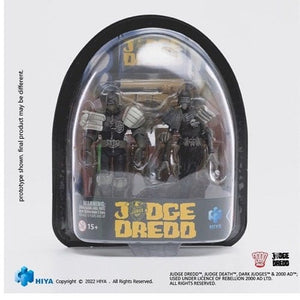 ToyShnip SDCC 2022 Judge Dredd VS Judge Death Black & White 1/18 Scale Figure 2 Pack — Action Figure
