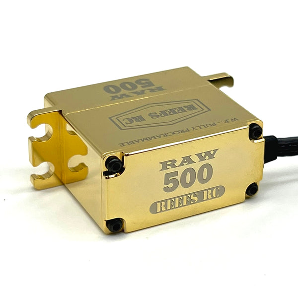 RAW500 Servo, Brass Edition, Programmable Servo