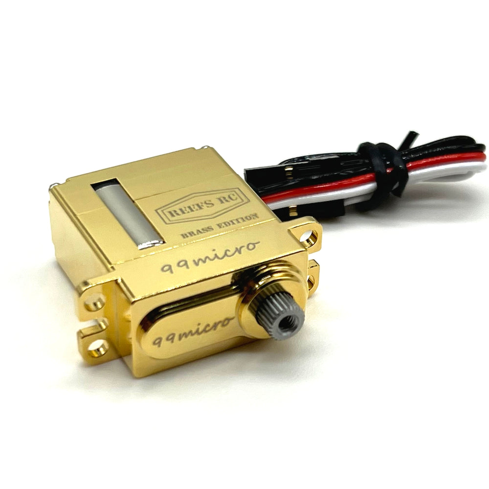Reef's RC 99MICRO Servo, Brass Edition