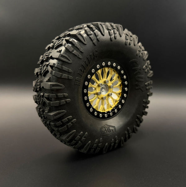 Reef's RC Brass 2.2 "Shield" Wheel Face (2)