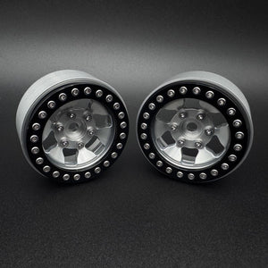 1.9 "Granite" Aluminum Beadlock Wheels w/Reef Hubs