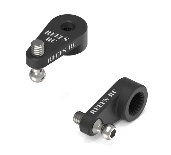 Reef's RC Aluminum Servo Arm & Ball Stud (SCX30)