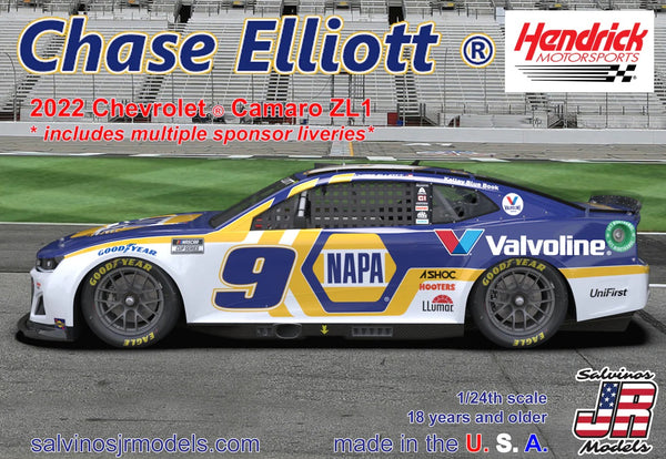 Salvinos JR Models Hendrick Motorsports Chase 2022 Camaro-Multiple Liveries