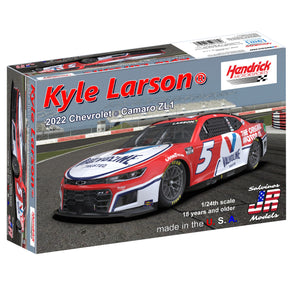Salvinos JR Models 1/24 Hendrick Motorsports Kyle Larson 2022 Camaro - Valvoline