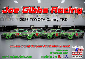 Salvinos JR Models Joe Gibbs Racing, 2023 Toyota Camry, "Interstate Batteries"