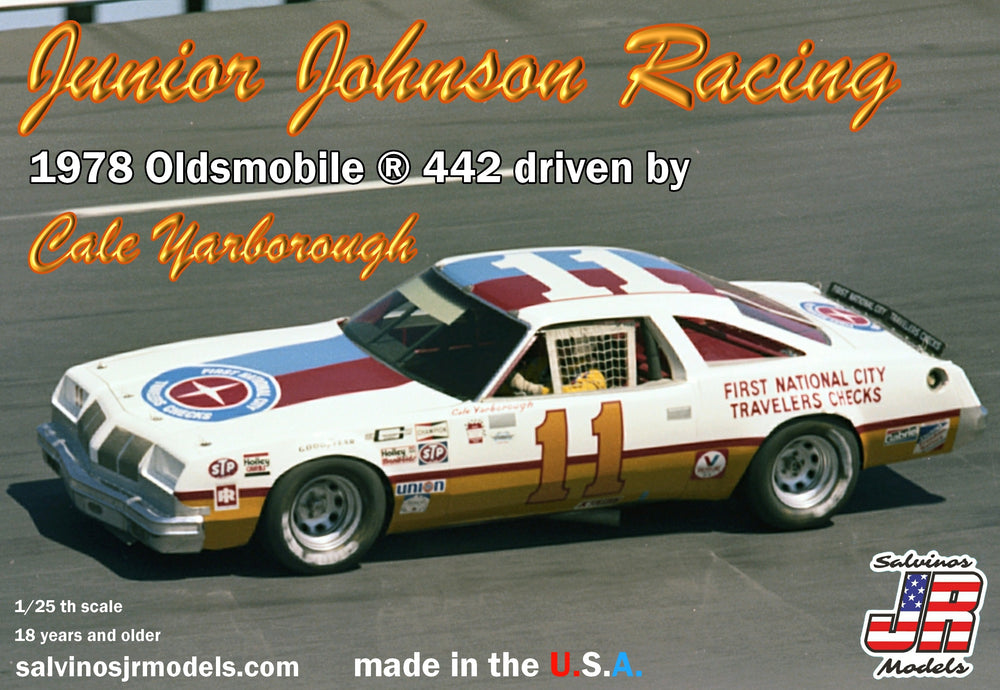 Salvinos JR Models 1/25 Junior Johnson Racing 1978 Oldsmobile 442, Driven by