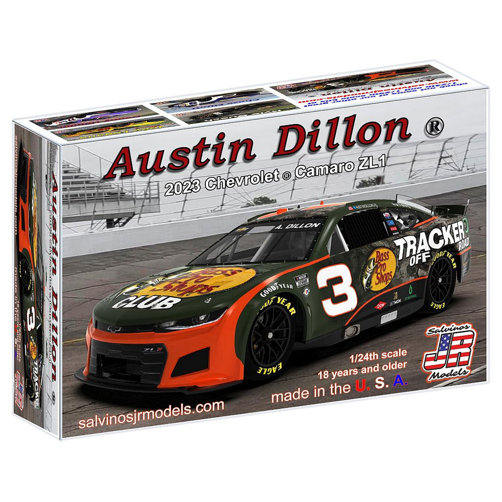 Salvinos JR Models 1/24 Scale Richard Childress Racing Austin Dillon Camaro
